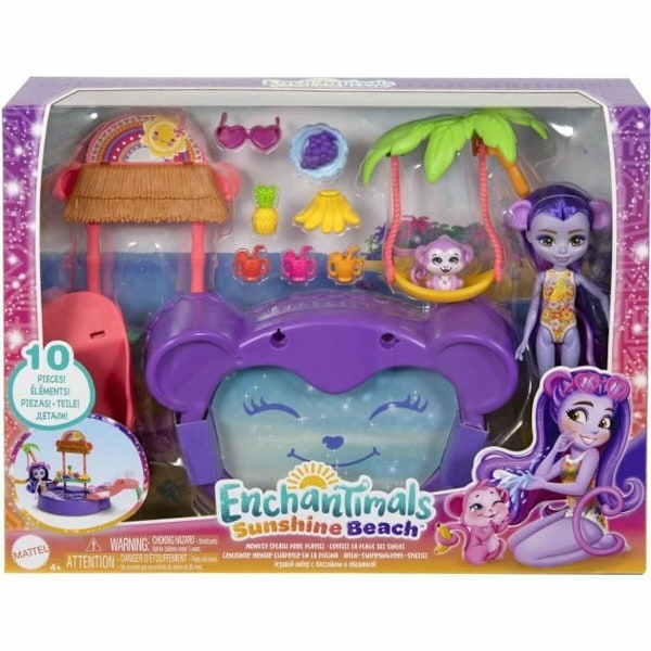 Dockset Enchantimals PISCINE DES SINGES