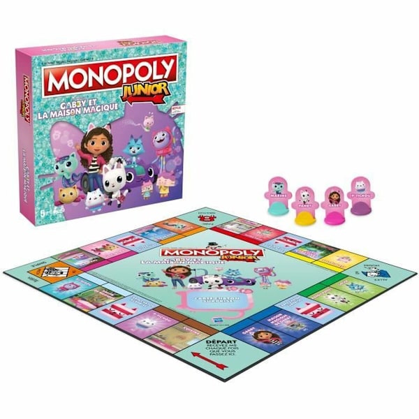 Sällskapsspel Winning Moves Monopoly Junior Gabby and the Magic