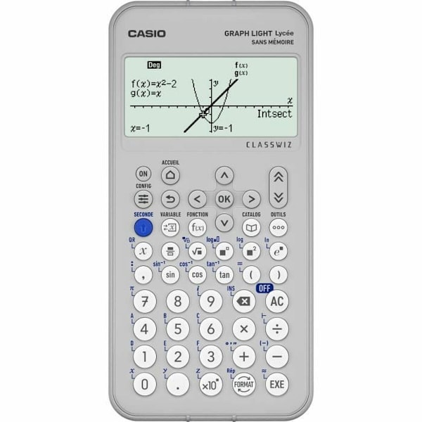 Vetenskaplig Kalkylator Casio Graph Light Grå