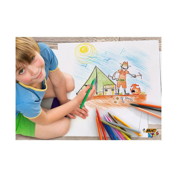 Tjocka färgpennor Plastidecor Kids Box Multicolour