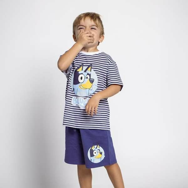 Set av kläder Bluey Mörkblå 2 år