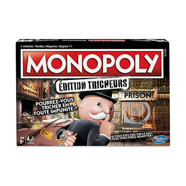 Sällskapsspel Tricheurs Monopoly Edition 2018 (FR) Multicolour