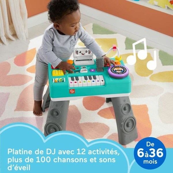 Aktivitetscentrum Fisher Price Mix & Learn DJ Table (FR)