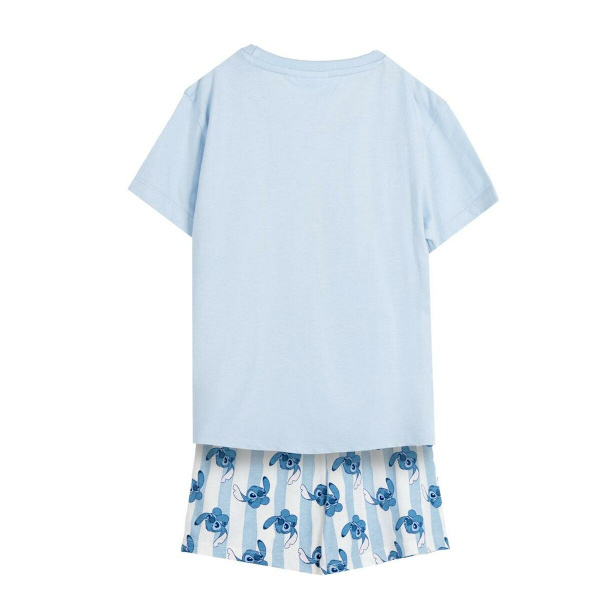 Sommarpyjamas Stitch Blå 12 år