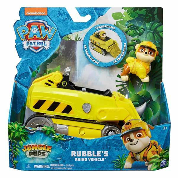 Liten leksaksbil The Paw Patrol Jungle Multicolour Svart/Blå