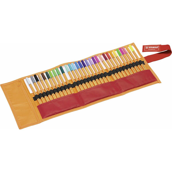 Tuschpennor Stabilo 8830-2 Multicolour (30 antal)