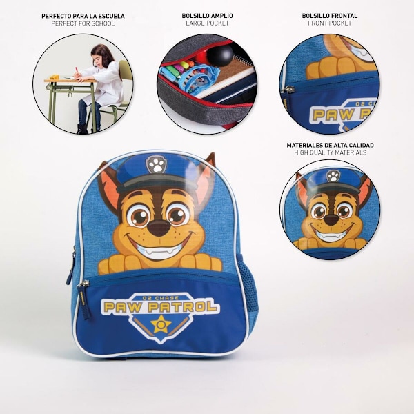 Skolryggsäck The Paw Patrol Blå 25 X 30 X 5 CM