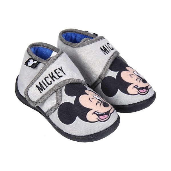 Tofflorna 3D Mickey Mouse Ljusgrå 22