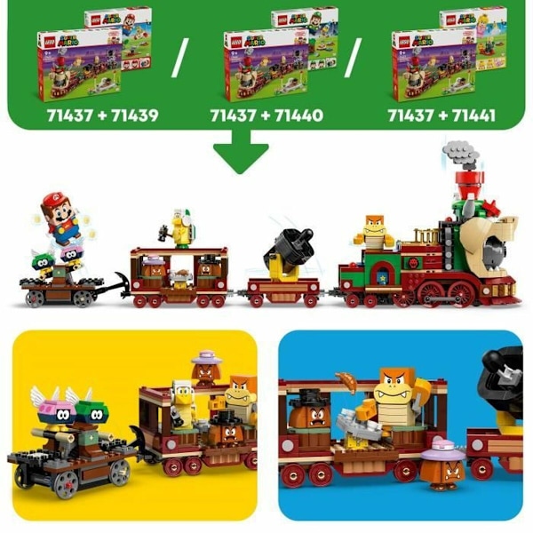 Byggsats Lego 71437 Bowser's Express Train Multicolour 1392