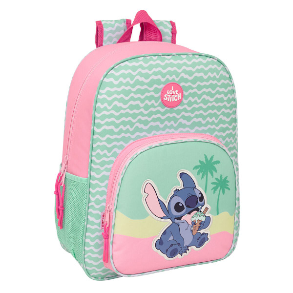 Skolryggsäck Lilo & Stitch Ice cream Rosa 33 x 42 x 14 cm