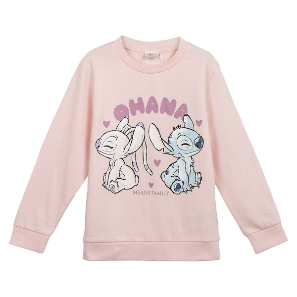 Tröja utan huva Stitch Rosa 14 år