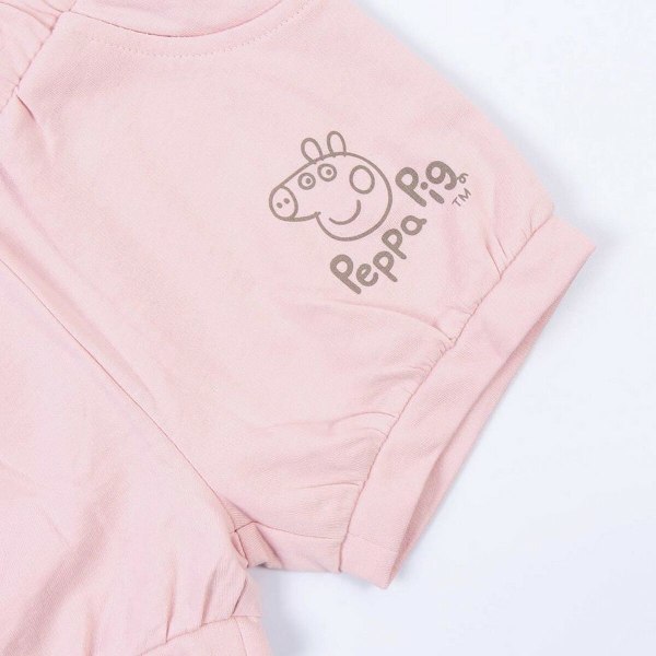 Set av kläder Peppa Pig Rosa 12 månader