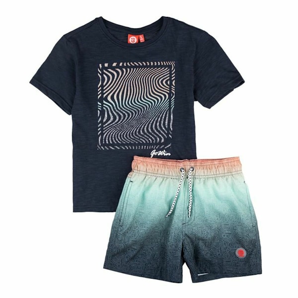 Träningskläder, Barn Go & Win Aztec Blå Svart 10 år