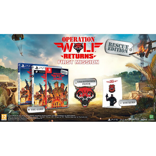 PlayStation 5 Videospel Microids Operation Wolf Returns: First