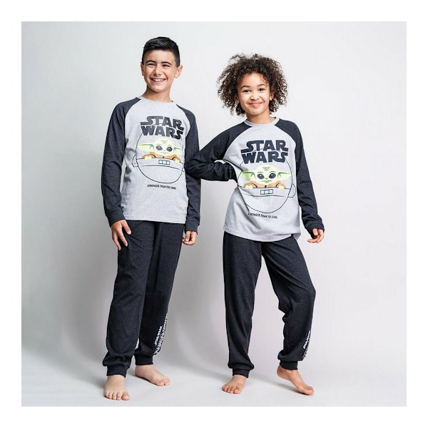 Pyjamas Barn The Mandalorian Grå 7 år