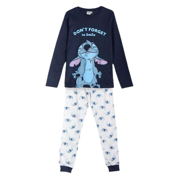Pyjamas Barn Stitch Blå 8 år