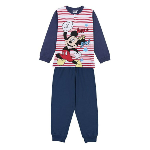 Pyjamas Barn Mickey Mouse Mörkblå 3 år