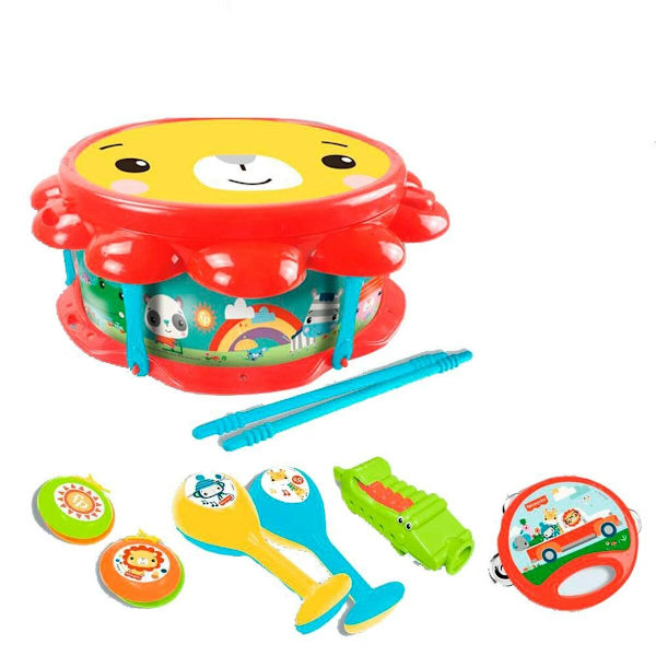 Musikset Fisher-Price Plast djur