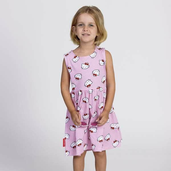 Klänning Hello Kitty Rosa Flicka 5 år