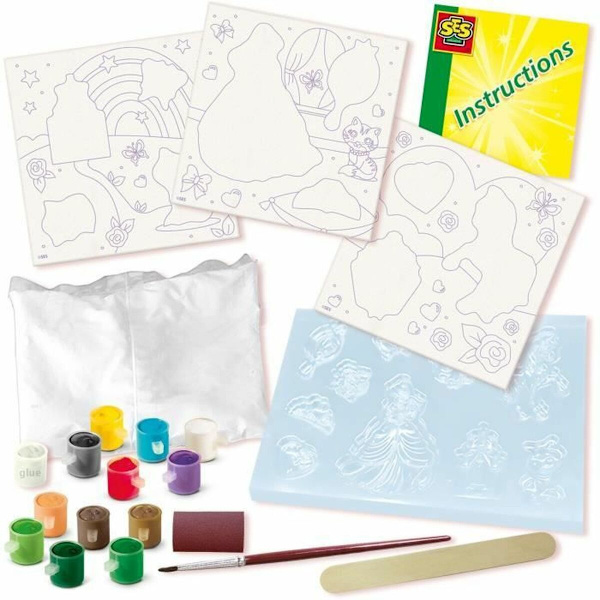 Ritningsset SES Creative Casting and painting