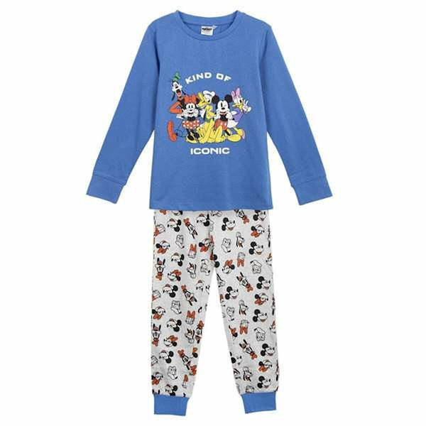 Pyjamas Barn Mickey Mouse Blå 6 år