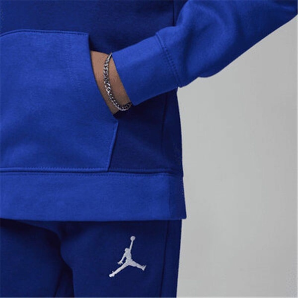 Träningskläder, Barn Jordan Mj Essentials Flc Po Set Blå 2 Delar