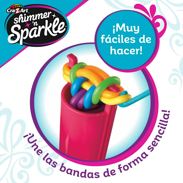 Armbandssats Cra-Z-Art Plast 3,4 x 0,3 x 2,7 cm 4 x 8 x 3,5 cm