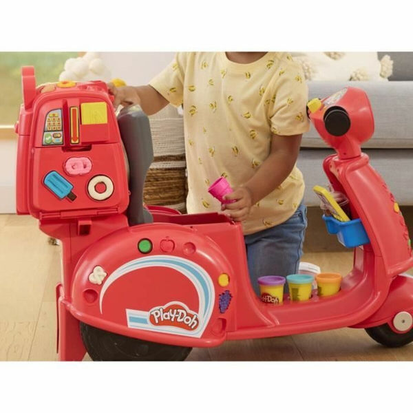 Modellera Spel Play-Doh My Pizza Scooter rouge