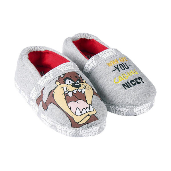 Hustofflor Looney Tunes Ljusgrå 30-31