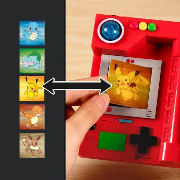 Byggsats Megablocks MEGA-Pokémon-Pokédex of the Kanto region-322
