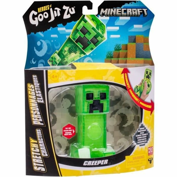 Ledad figur Goo Jit Zu Creeper de Minecraft