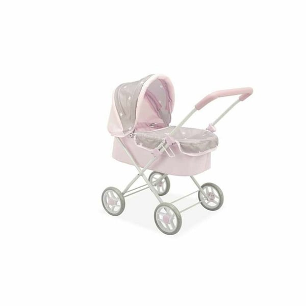 Dockvagn Arias Emma 35 x 61 x 60 cm Rosa (35 x 61 x 60 cm)