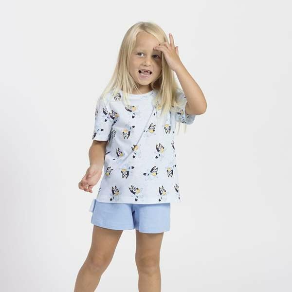 Set av kläder Bluey Blå 4 år