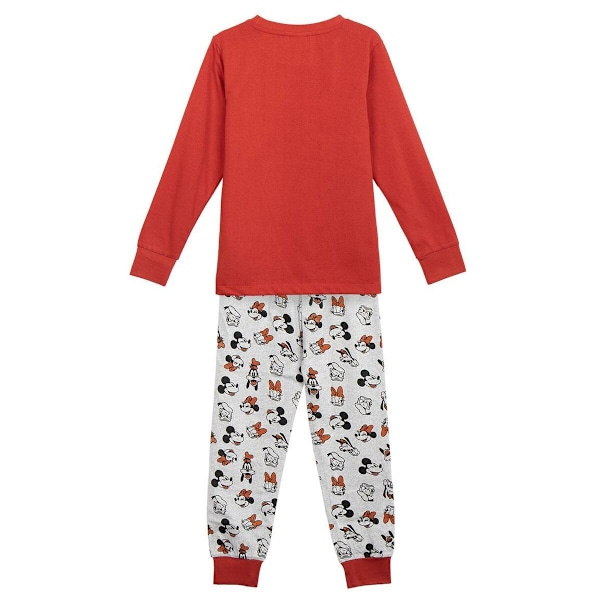 Pyjamas Barn Mickey Mouse Röd 10 år
