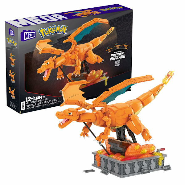 Konstruktionssats Pokémon Mega Construx - Motion Charizard 1664
