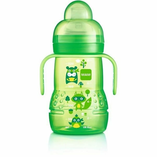 Nappflaska MAM Transition Grön 220 ml