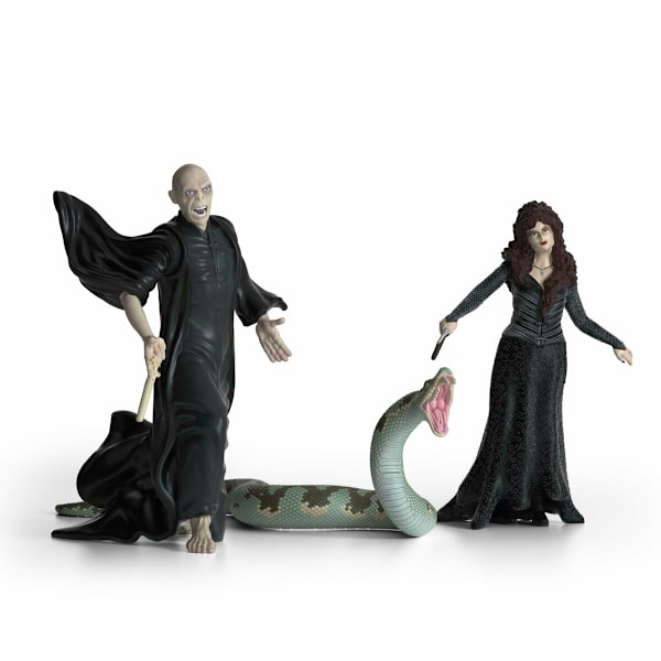 Actionfigurer Schleich Voldemort, Nagini and Bellatrix (3 antal)