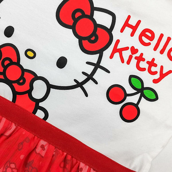 Klänning Hello Kitty Röd 6 år