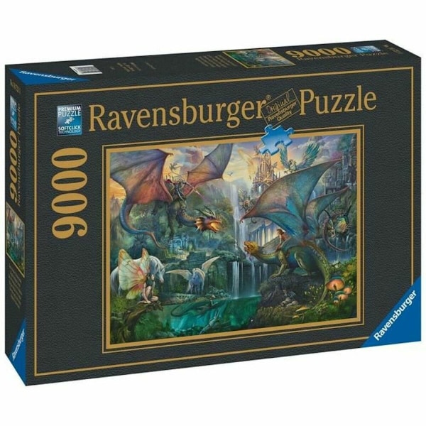 Pussel Ravensburger The Magic Forest of Dragons (9000 Delar)