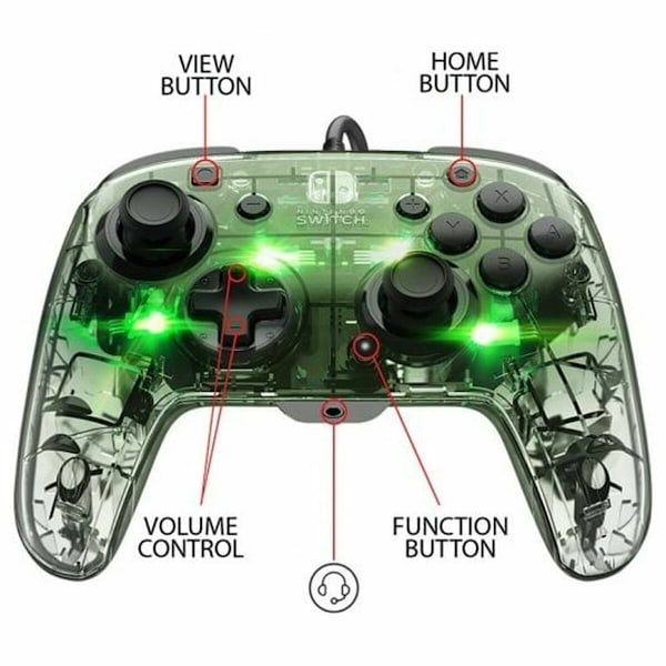 Xbox One fjärrkontroll PDP Afterglow Deluxe+