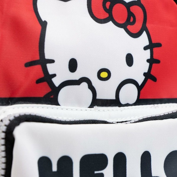 Skolryggsäck Hello Kitty Röd
