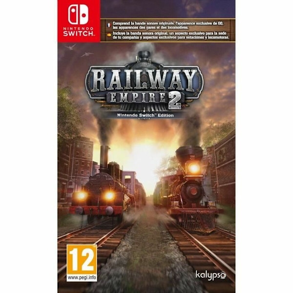 TV-spel för Switch Kalypso Railway Empire 2 (FR)