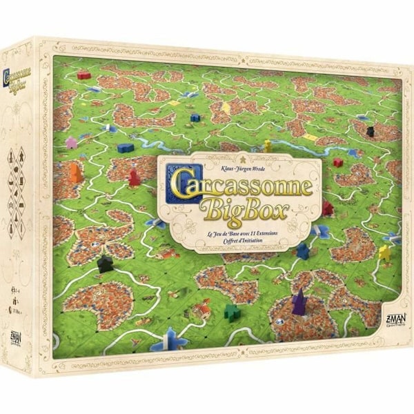 Sällskapsspel Asmodee Carcassonne: Big Box 2021 (FR)