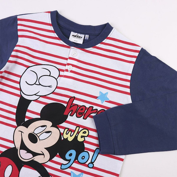 Pyjamas Barn Mickey Mouse Mörkblå 3 år