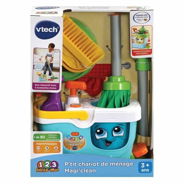 Rengörings & Lagrings-kit Vtech Little Magi'clean Cleaning