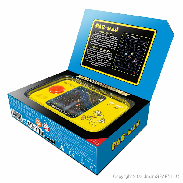 Bärbar spelkonsol My Arcade Pocket Player PRO - Pac-Man Retro