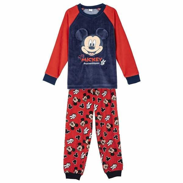 Pyjamas Barn Mickey Mouse Mörkblå 2 år
