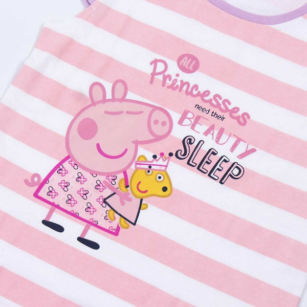 Sommarpyjamas Peppa Pig Rosa Purpur 2 år