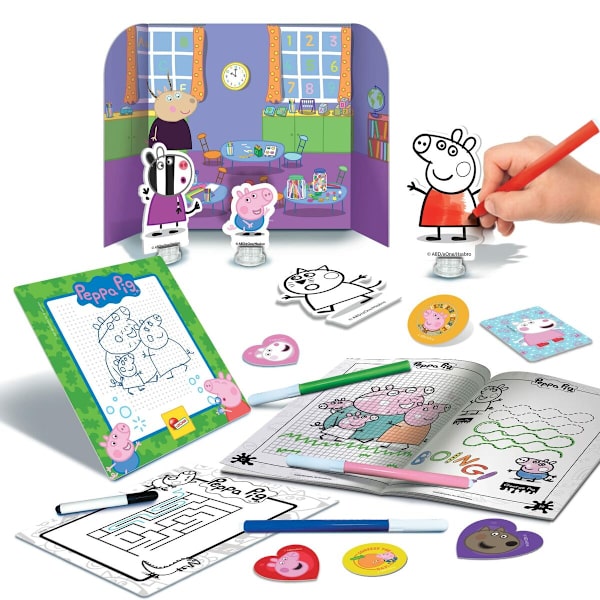 Aktivitetslåda för förgläggning Lisciani Giochi Peppa Pig
