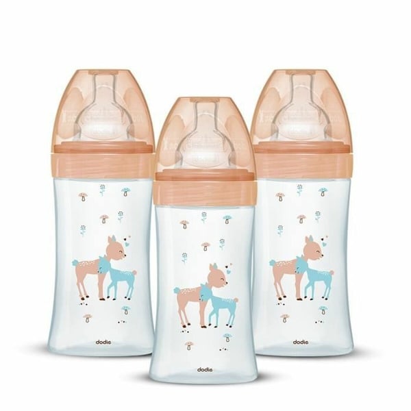Set med nappflaskor Dodie 3 uds